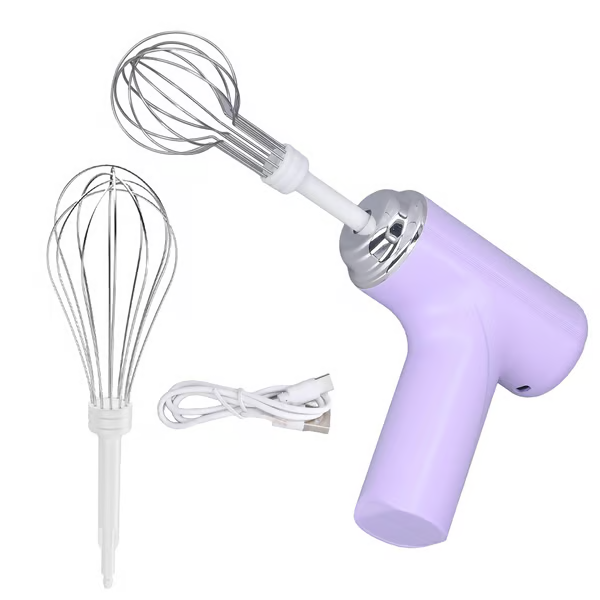 🍳 Embrace Cord-Free Cooking Freedom✨ Cordless Handheld Electric Mixer - For Effortless, Mess-Free Mixing Anytime, Anywhere! 🎉