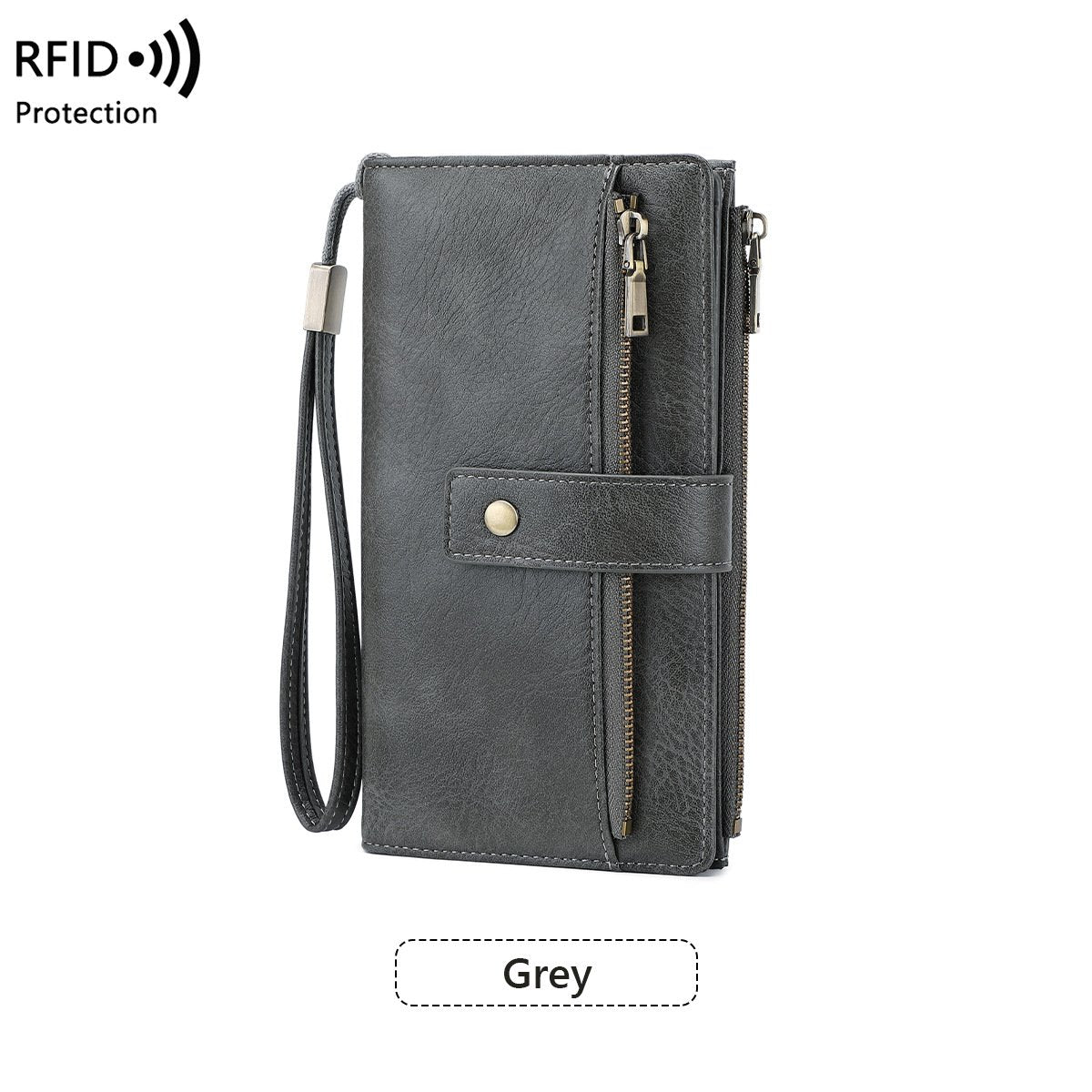 Women's RFID Blocking Leather Wallet