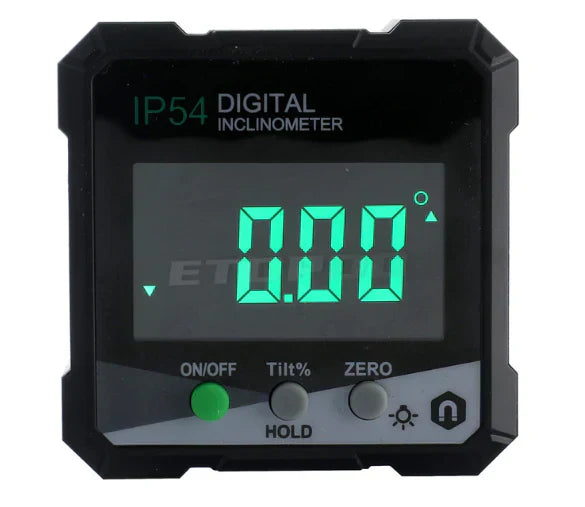 📐4-Side Magnetic Digital Angle Gauge with Laser