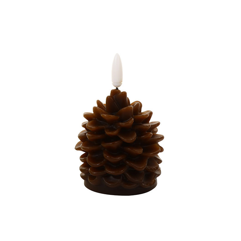 🎅🎄Flameless LED Pine Cone Candles for Holiday Decor