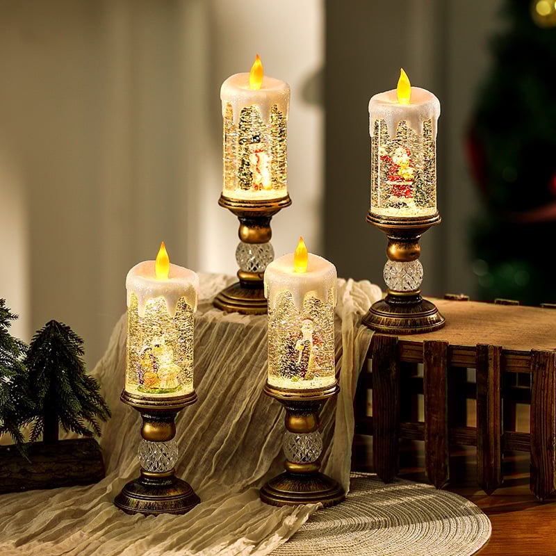 🎁🎅Christmas Candle Night Light🕯️