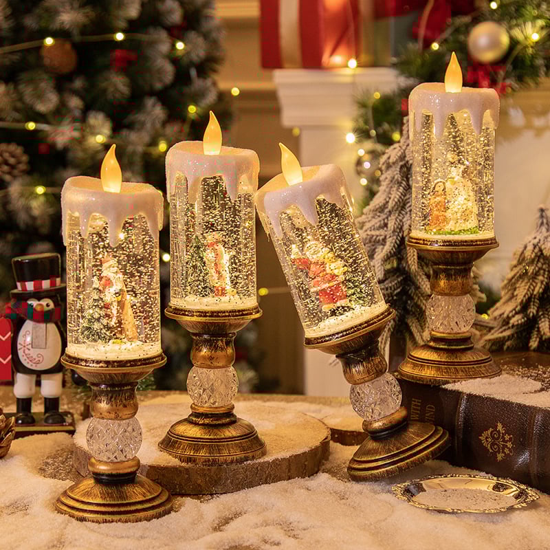 🎁🎅Christmas Candle Night Light🕯️