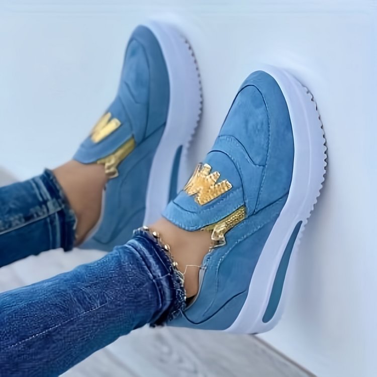 🔥Women's Casual Platform Slip-on Sneakers