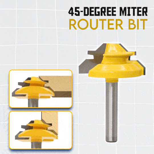 šHOT SALES ā³45 °Miter Router Bit