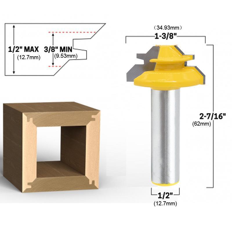 šHOT SALES ā³45 °Miter Router Bit