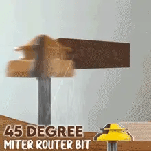 šHOT SALES ā³45 °Miter Router Bit