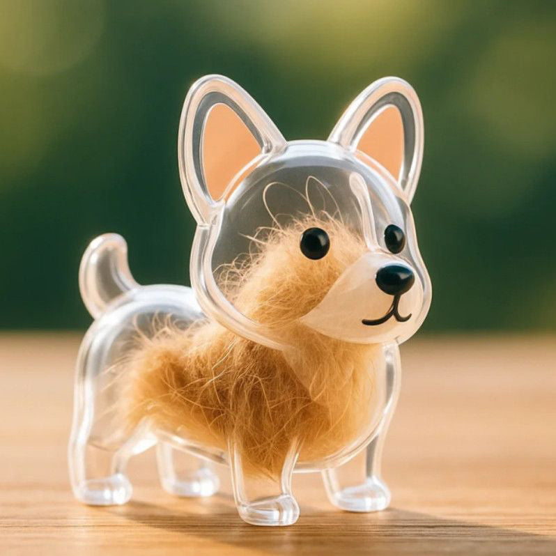 Dog Hair Collector Keychain