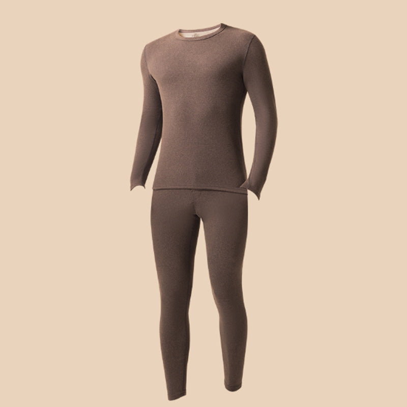 Men's Plush-Lined Thermal Set