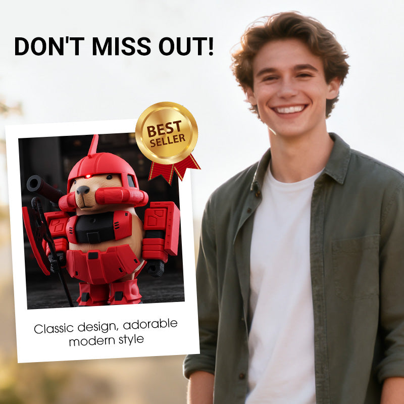 🔥Magnetic Assembly Capybara Mecha Figurine