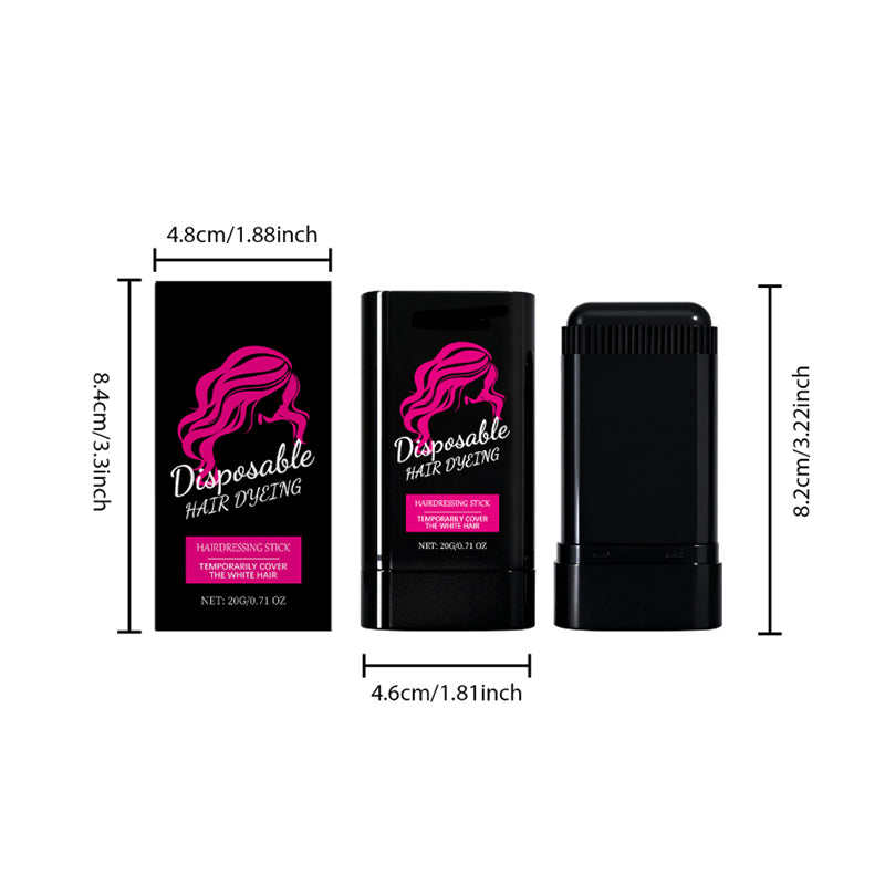 👩Waterproof Hair Color Stick With Comb