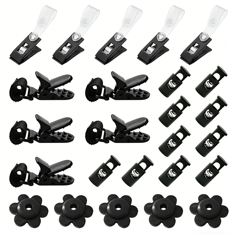 Garden Flag Stopper & Clip Set