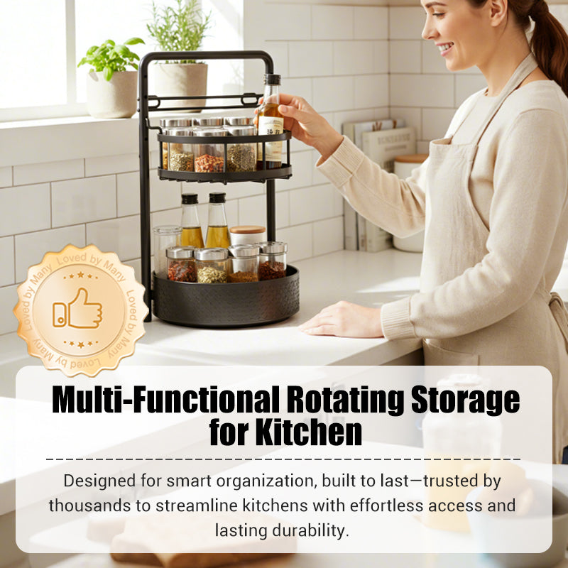 🥳Multi-Functional Rotating Storage for Kitchen🍹