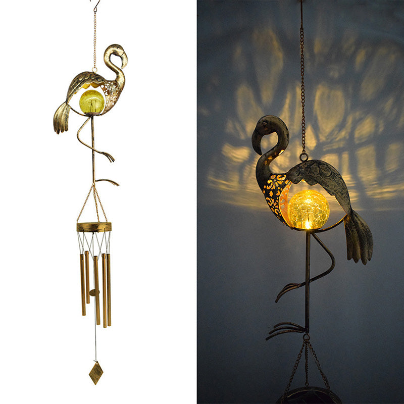 Decorative Solar Wind Chime Hanging Light
