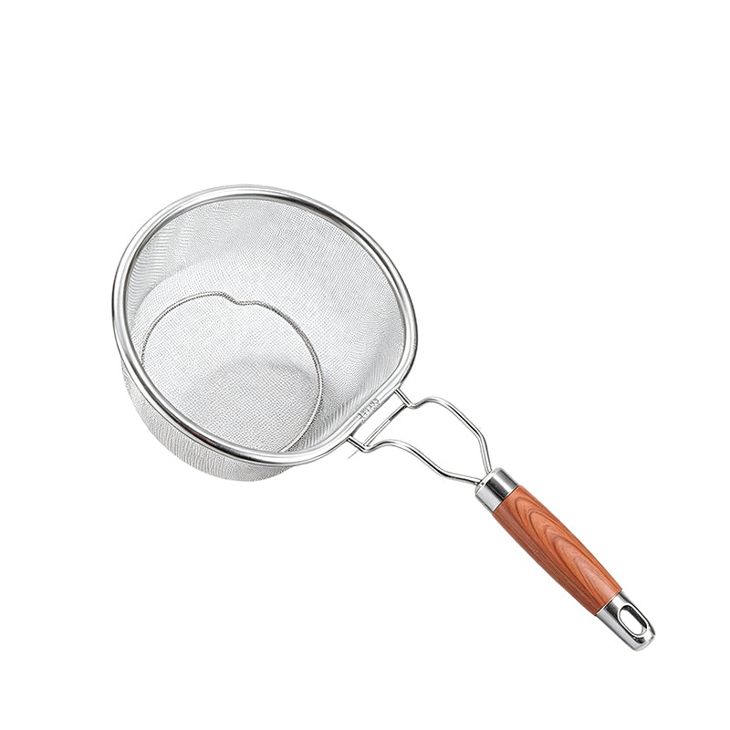 ๐ช๐ณ Stainless Steel Sieve with Handle โ Fine mesh, durable & easy-grip โ Perfect for straining pasta, fruits & veggies ๐ง