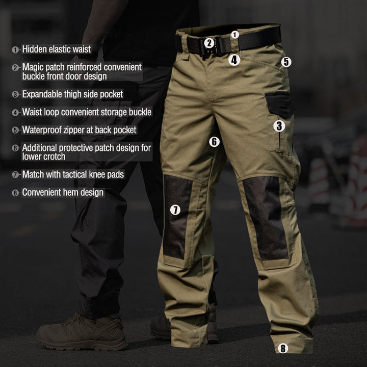 Men's Urban Cargo Pants Waterproof Ripstop Tactical Pants⚡