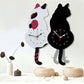 💖Nordic Cat Wagging Tail Wall Clock