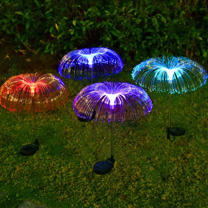 Solar Garden Lamp – Color-Changing Jellyfish Lamp