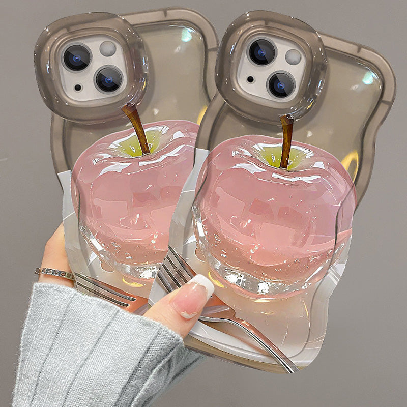 🍏📱Transparent Phone Case for iPhone