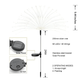 🎅🔥Waterproof Solar Garden Fireworks Lamp