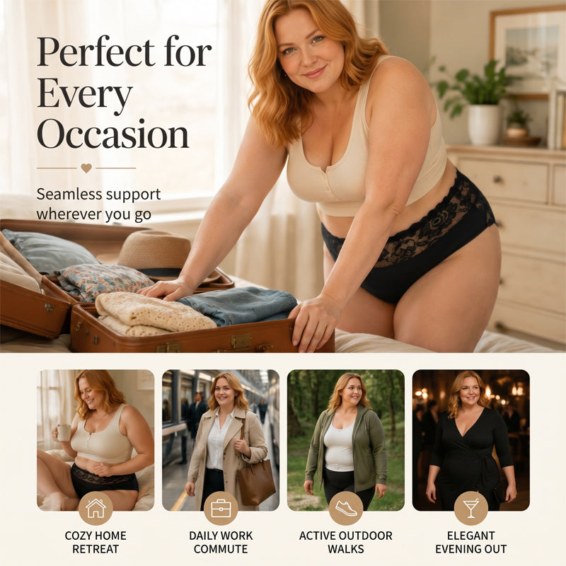 Women's Soft Breathable Lace Briefs