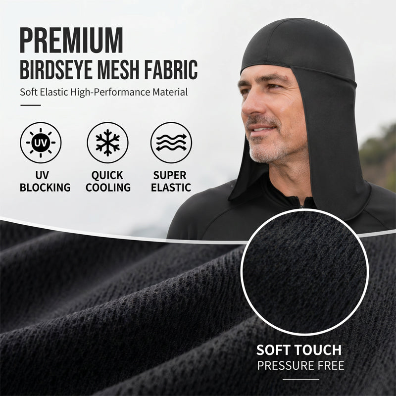 🧢 BUY 1 GET 1 FREE! ✨ Breathable Outdoor Skull Cap with Neck Cover – UPF50+, Micro-Mesh, Helmet Compatible 🚴