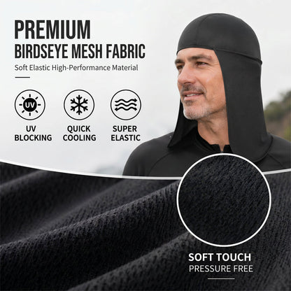 🧢 BUY 1 GET 1 FREE! ✨ Breathable Outdoor Skull Cap with Neck Cover – UPF50+, Micro-Mesh, Helmet Compatible 🚴