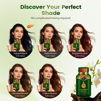 Gentle Plant-Based Quick-Use Hair Dye