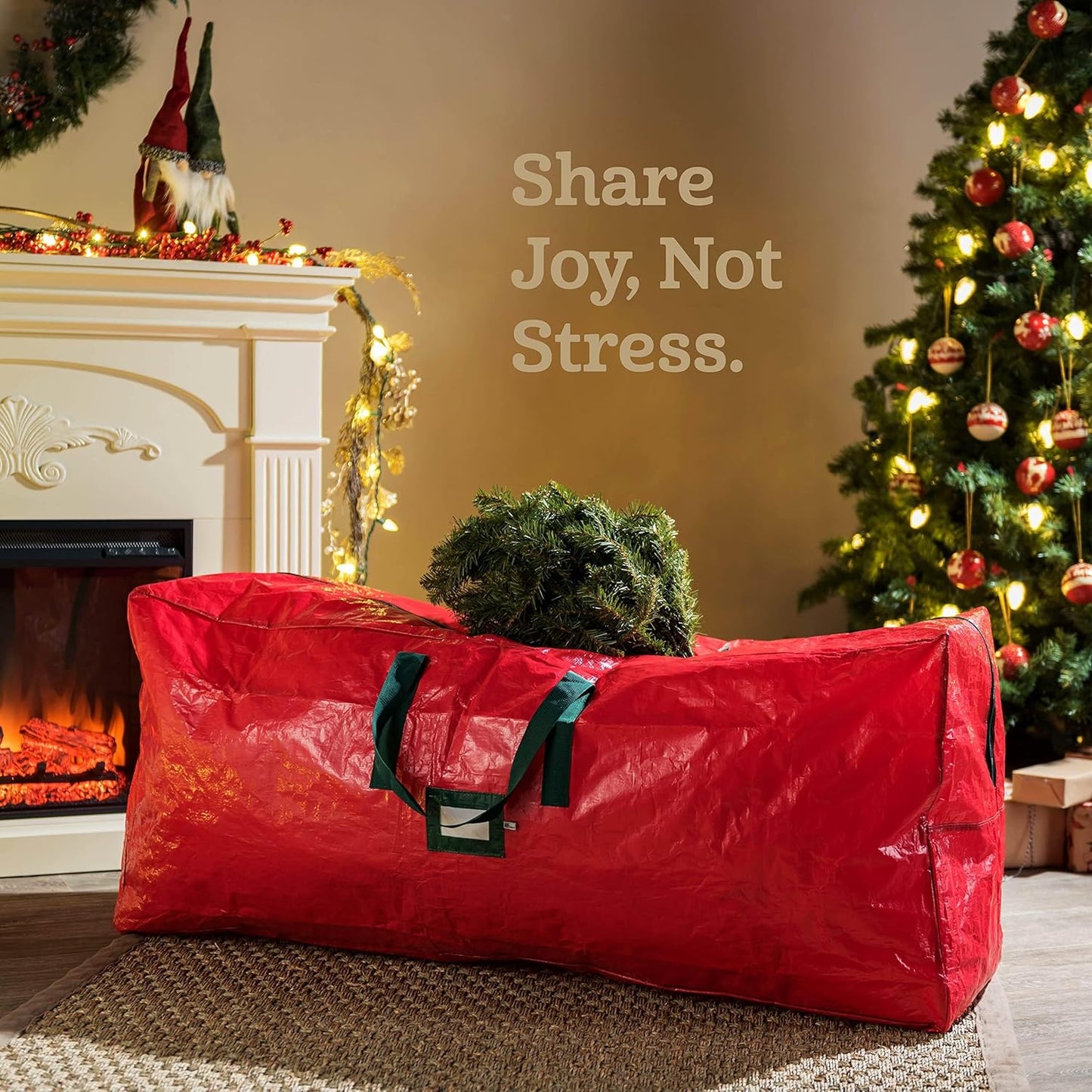🎅 Christmas Tree Durable Waterproof Storage Bag – Easy to Carry, Protects from Dust & Moisture 🎁