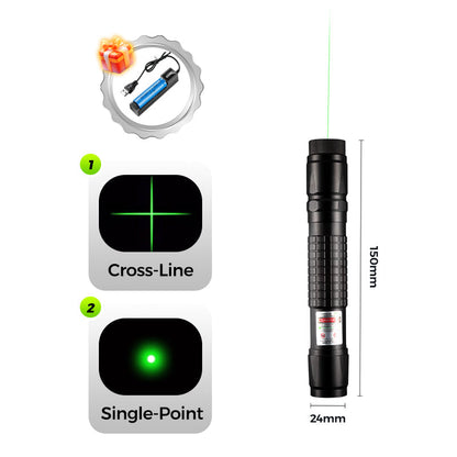 🔥Color Pattern Laser Flashlight