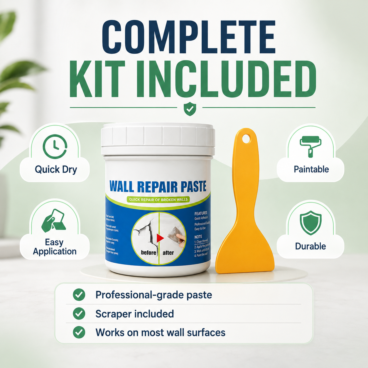 High-Efficiency Repair Agent For Wall Cracks