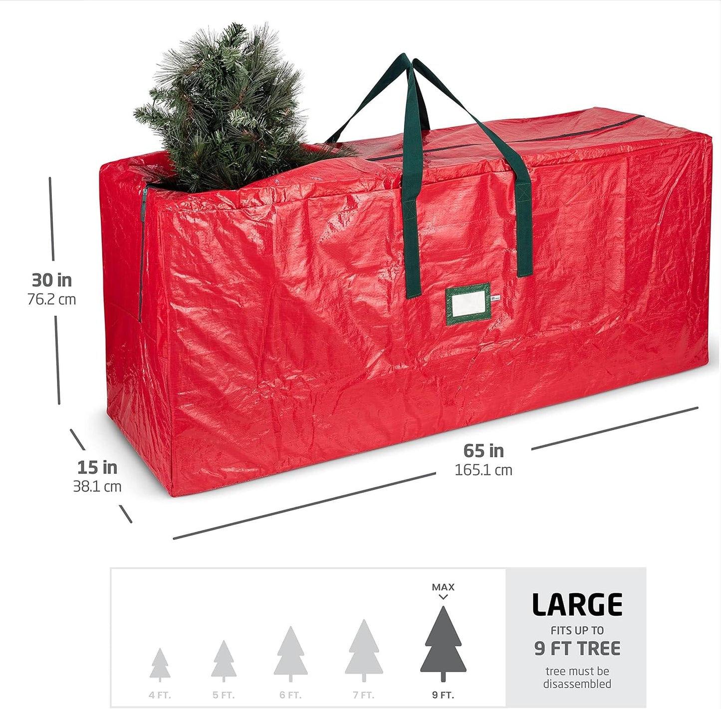 🎅 Christmas Tree Durable Waterproof Storage Bag – Easy to Carry, Protects from Dust & Moisture 🎁