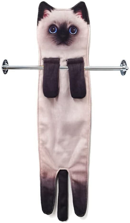 😺Cute Cat Hand Towel🐾