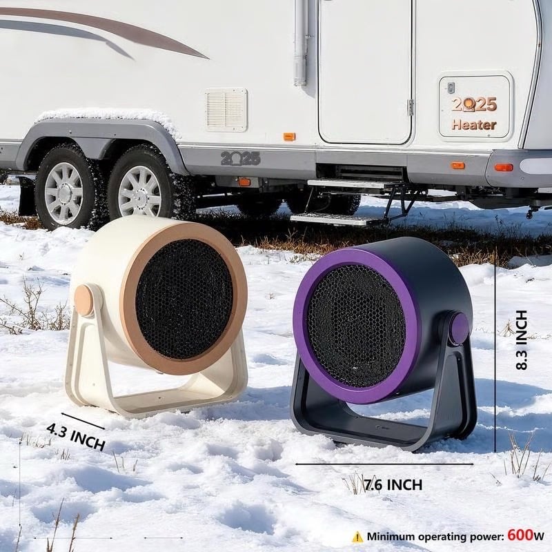 ♨️❄️Portable Instant-Heat Heater – Outdoor & Desktop Mini Radiator