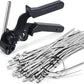 🔥 304 Stainless Steel Zip Tie Kit | 4X Stronger Than Plastic | 42% OFF Pro Tool!