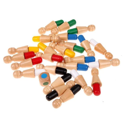 Gifts For Children🎁Wooden Memory Match Stick Chess