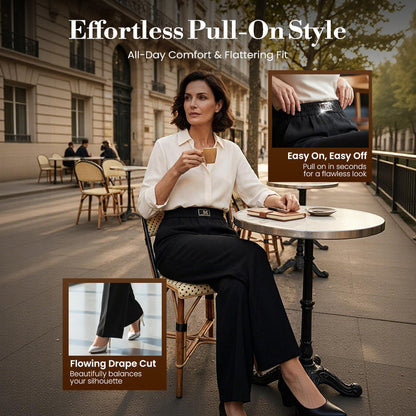 Perfect Drape High Rise Pull-On Stretch Pants👖