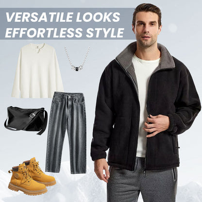 🍂 Unisex Double-Layer Hooded Jacket🎁Suitable for both men and women
