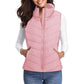 ✨️Womens Sleeveless Zip Up Puffer Vest💗 Cozy Without Bulk