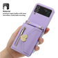 Fashion Crossbody Wallet Case of Women for Samsung Galaxy Z Flip3 4