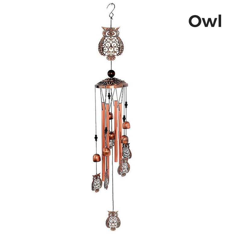 Pure Hand-made Copper Horse Wind Chimes