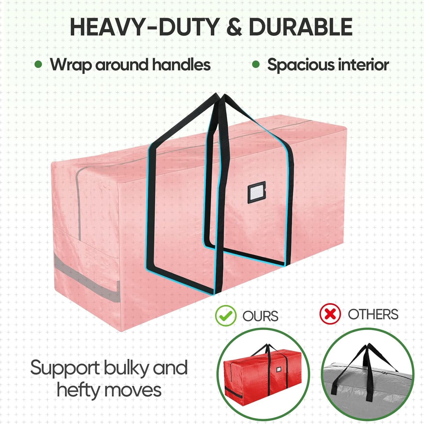 🎅 Christmas Tree Durable Waterproof Storage Bag – Easy to Carry, Protects from Dust & Moisture 🎁