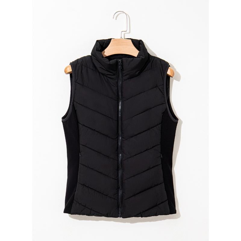 ✨️Womens Sleeveless Zip Up Puffer Vest💗 Cozy Without Bulk