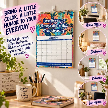 📅 2027 Sweary Humor Wall Calendar