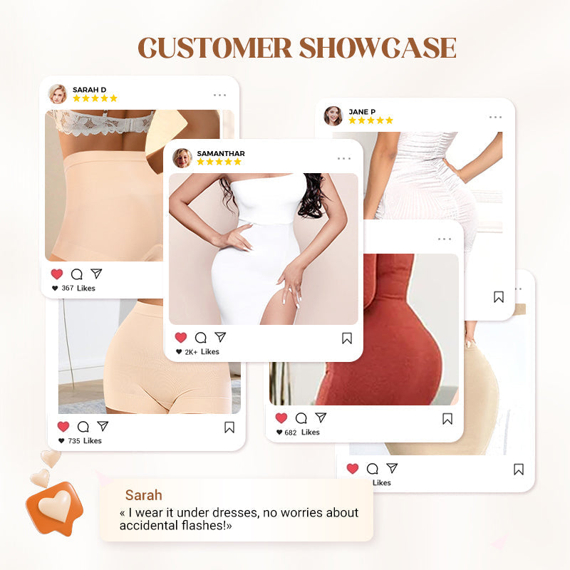 🔥Buy 1 Get 1 Free🔥Women's High-Waisted Ice Silk Tummy Control and Butt Lift Underwear