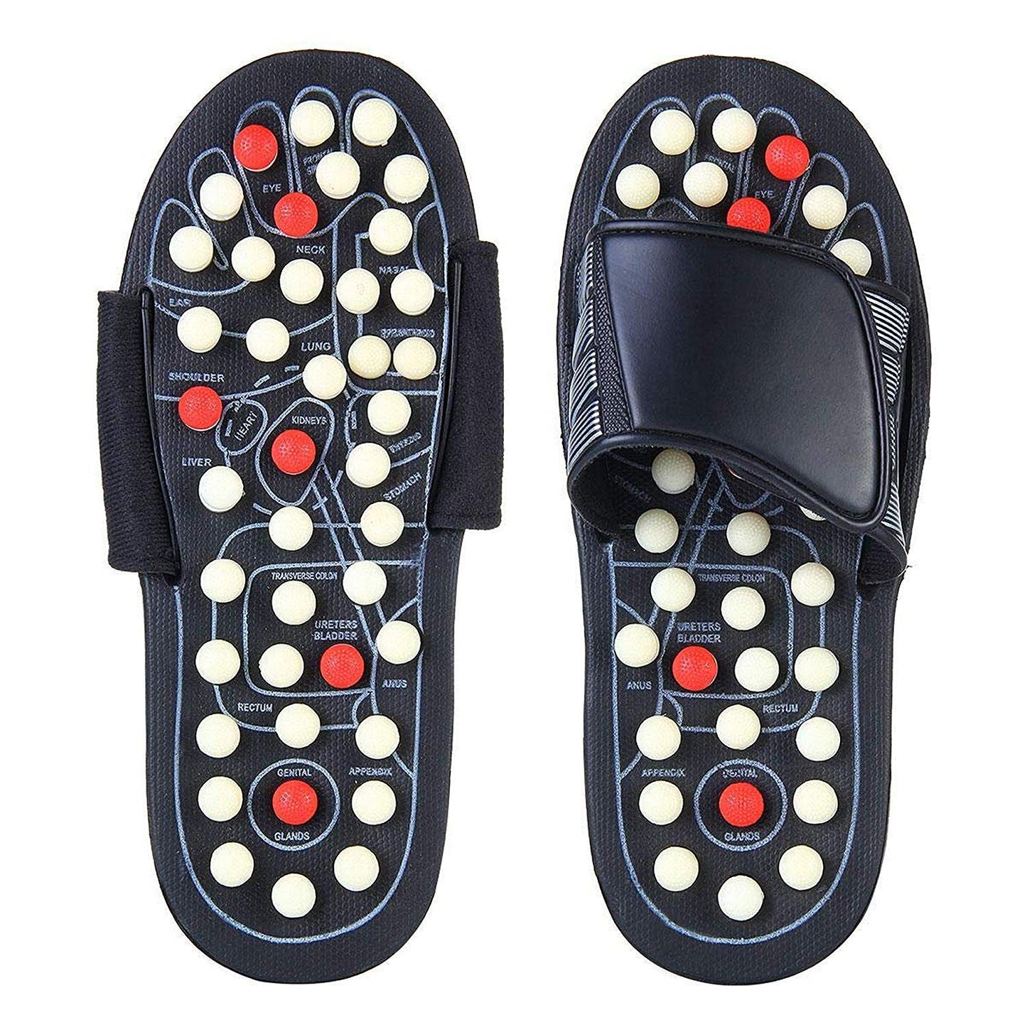Acupressure and Magnetic Therapy Slippers 🔥