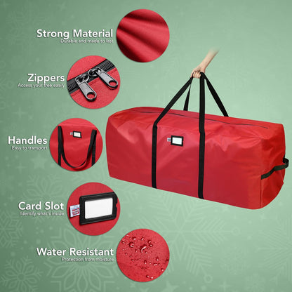🎅 Christmas Tree Durable Waterproof Storage Bag – Easy to Carry, Protects from Dust & Moisture 🎁