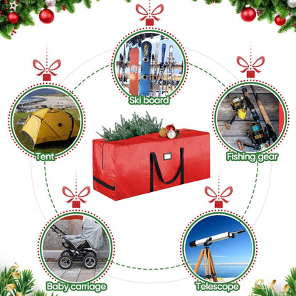 🎅 Christmas Tree Durable Waterproof Storage Bag – Easy to Carry, Protects from Dust & Moisture 🎁
