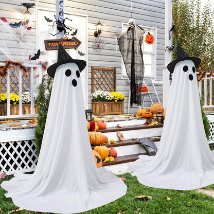 🔥2025 New Flash Upgrade 🌠 - 65" Giant Glittering Ghost 👻✨