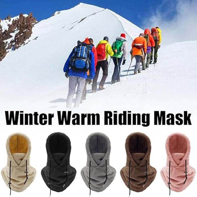 🔥Unisex Warm Ski Hooded Scarf ☃️☃️
