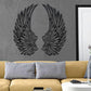 🌟🌟Angel Wings Wall Art In Metal With LED Lights